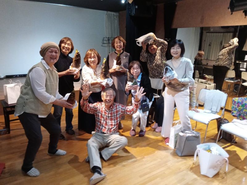 丸尾夫婦と田代紀子さんが参加している合唱グループ「上町クワイヤー