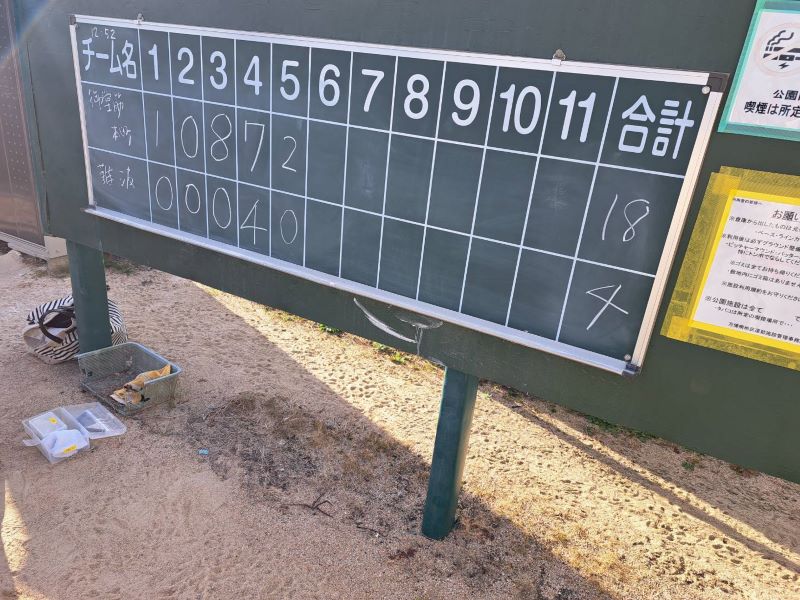 国際ロータリー第2660地区ガバナー杯野球大会  12/7に最終