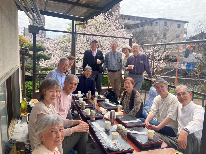 北桜会（尼北１６期同窓会）新年会  恒例の北桜会が２０２５年１月