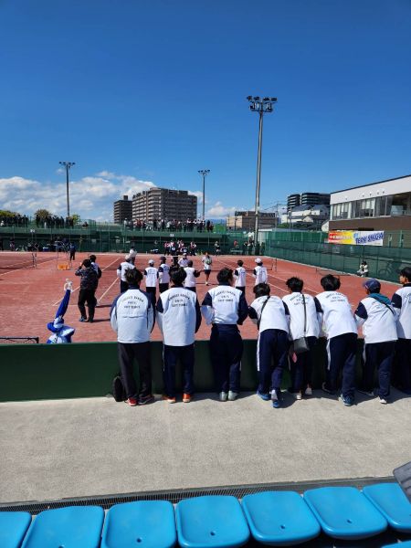 関学ソフトテニス部男子　春のリーグ戦  私は6年間、関学ソフトテ