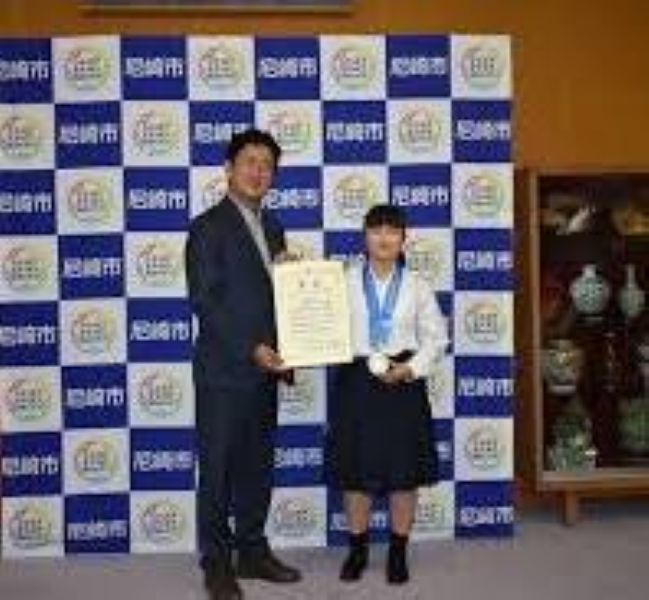 インターハイ重量挙げ59KG級において、尼北3年生、山縣七々海さ