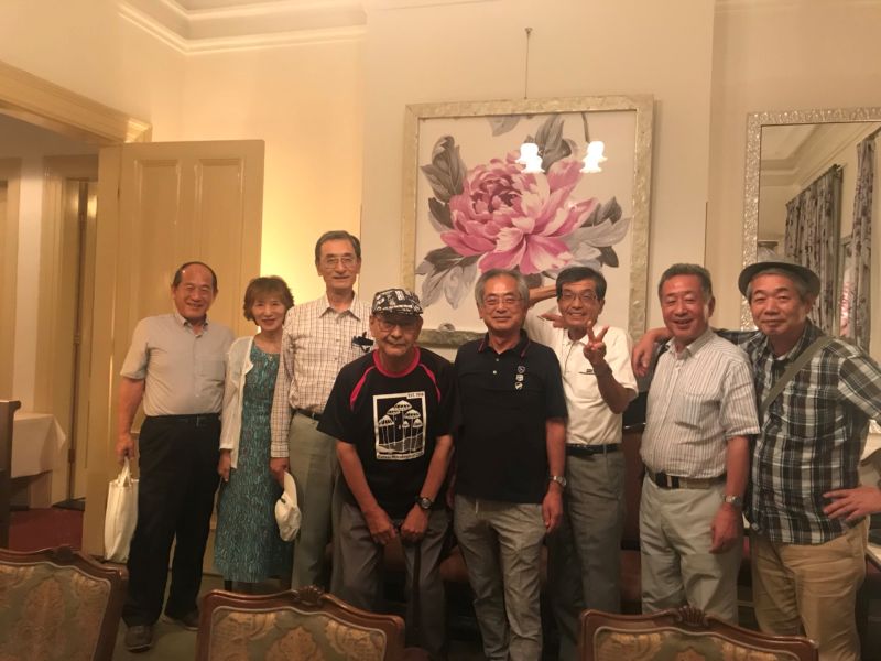 ２０１８年７月１６日  北桜会の暑気払いの夕食会が神戸市のTOO