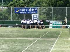 丸尾　近況報告  全日本大学対抗ソフトテニス大会の応援のためい石