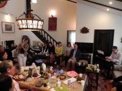 5月６日柳原邸ホームパーティ  コーラス会員の柳原さんの浜寺のご