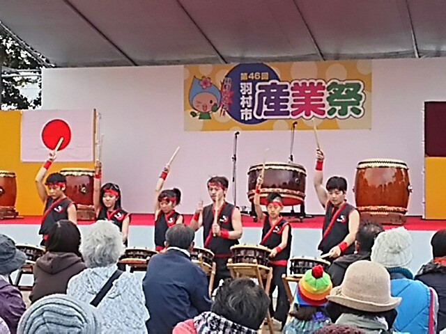 羽村産業祭に数年ぶりに出演しました！ 多くの人が賑わい、多くの出
