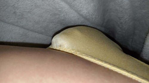 もうパンティー1枚では寒いですね。 生地が薄くて柔らかくピッタリ