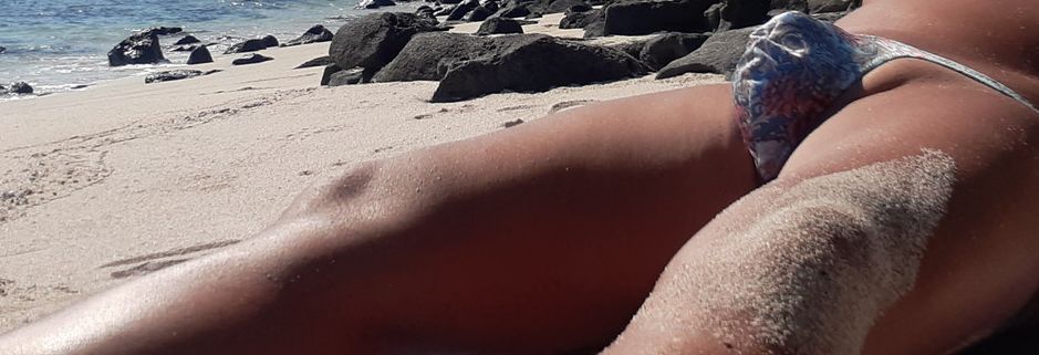 ショーツを、今シーズン活躍したTMのTバックに替えて撮影しました