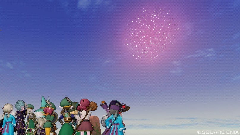 夜が待ちきれなくてフライング花火！ 思った以上にキレイだった。