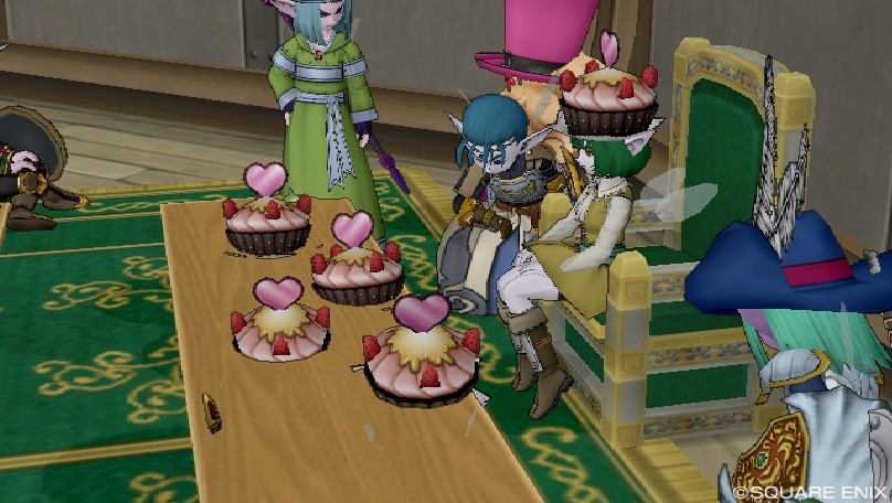魔王さまに捧げられたチョコケーキたち