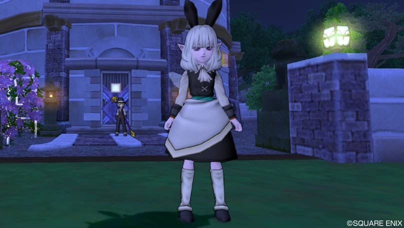 メイドウサギ！ 白黒の落ち着いた感じがいいね！