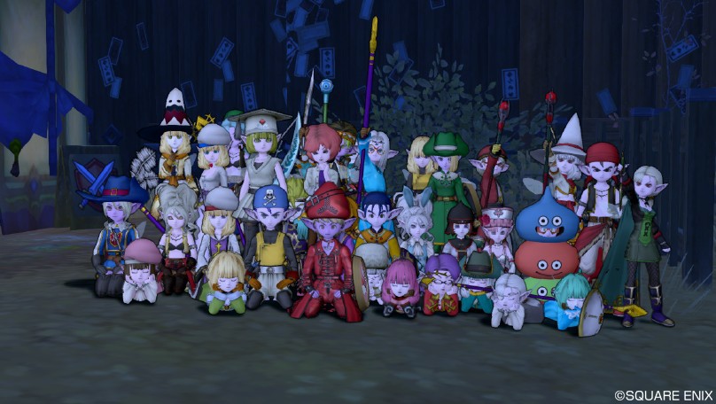 Ver1.4のPVヒロインシズクさんと集合写真