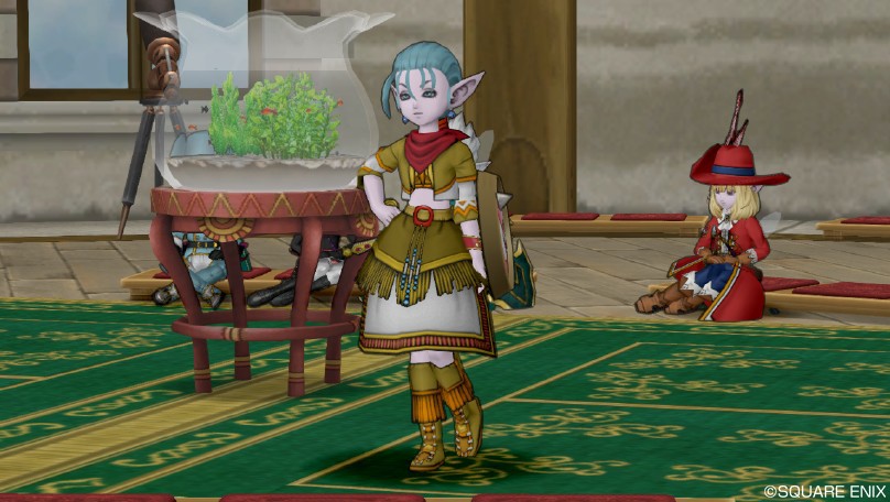 とてもナチュラルに色が統一されたコーディネート。 かたりべ＋レン