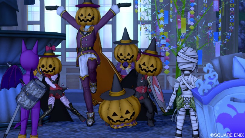 ハロウィン後編スタート！ きちゃったカボー！