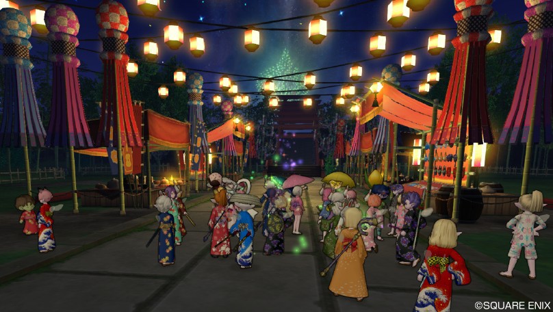 いつものように七夕会場にのりこめー！