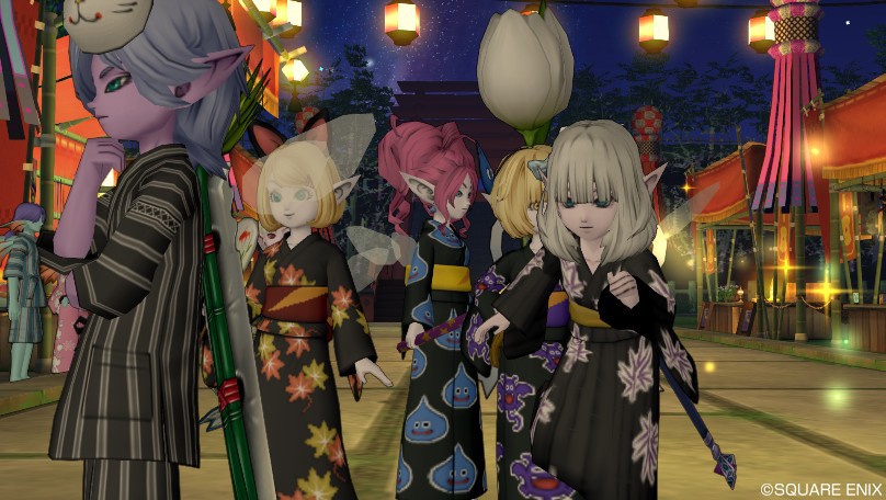 七夕会場にのりこめー！