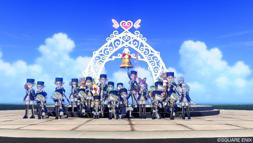 幸運をもたらすという鐘  6億Gください！