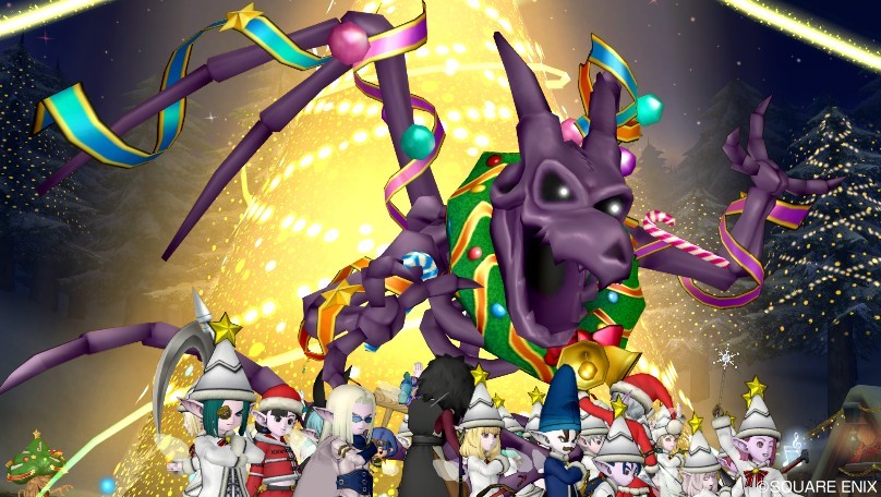 派手な飾り付けクリスモスゾンビ！