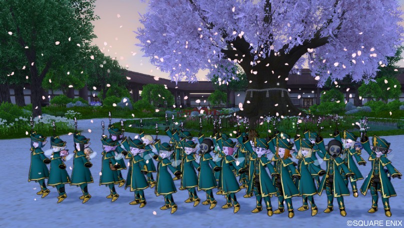 桜吹雪！