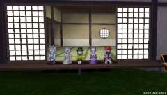 静かに座して待つ鬼達。嵐の前の静けさ。