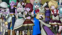 左２  東方コンビはいつもコスプレがすごい！ 髪型もそれに合わせ