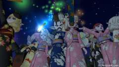 星空も花火と相まってキレイ！