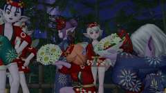 花束贈呈！