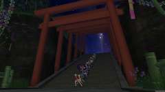 そして、七夕恒例階段サイクロン！