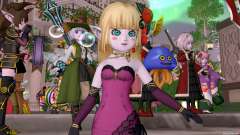 モダンローズのドレスをいち早く取り入れるエル……子の鑑。