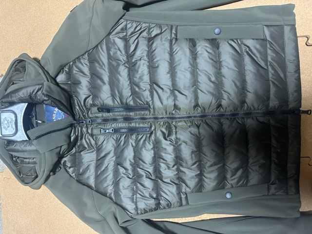 ◎ポール&シャーク ライトダウン 85k  カーキ  メ