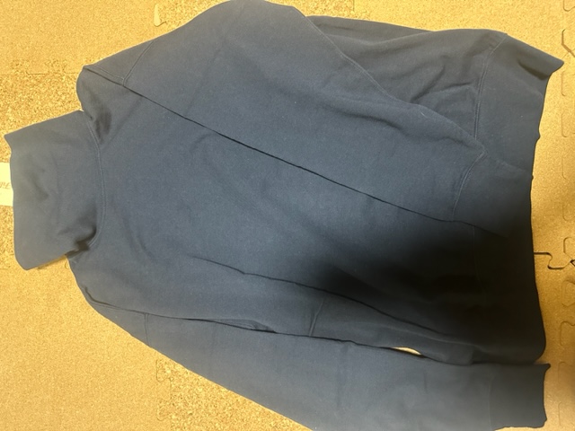 ◯フィルメランジュ タートルネックカットソー  25k  ネイビ