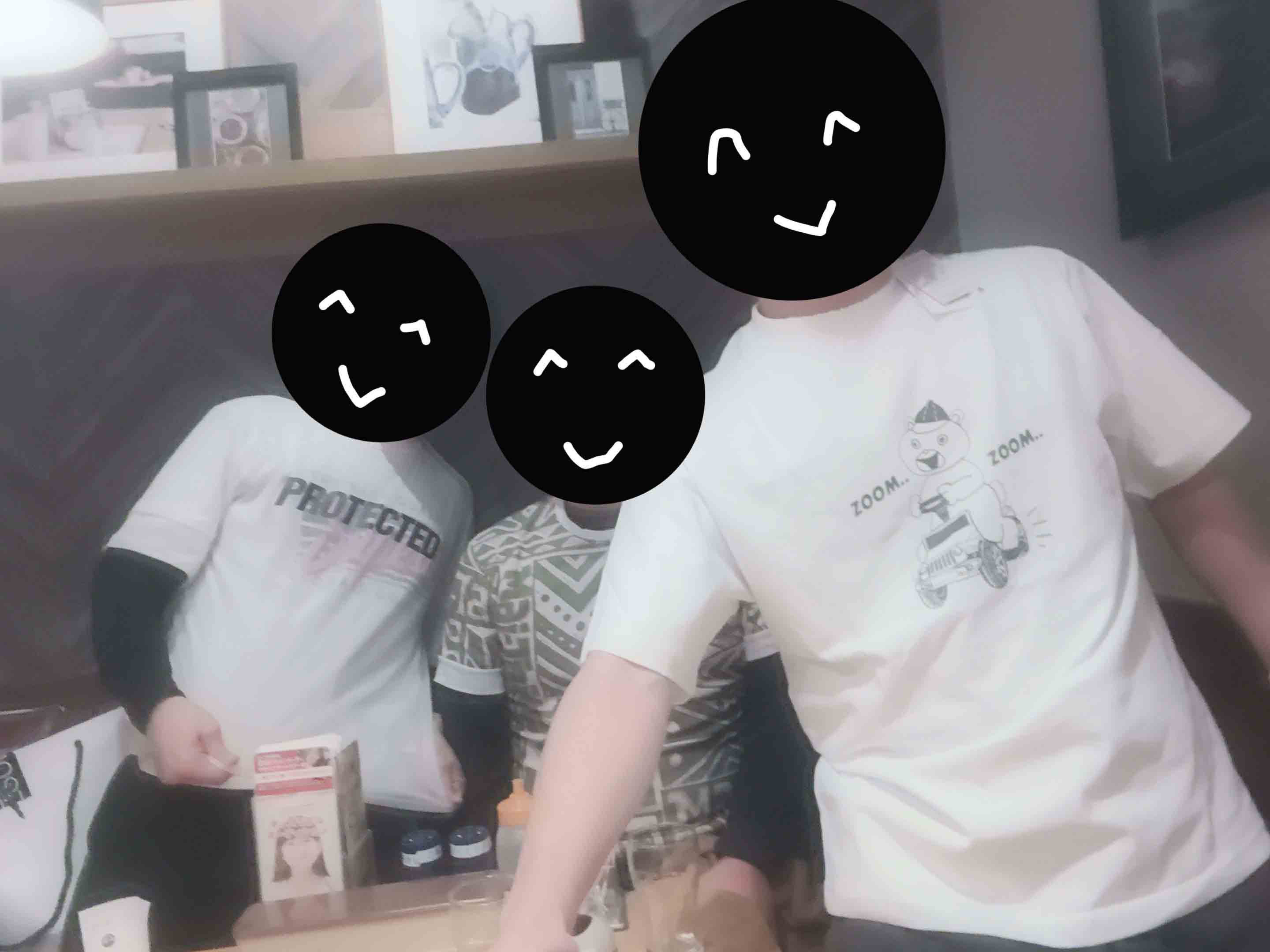 最後は開封メンバーと一緒に  入っていたなかで それぞれ一番ダサ