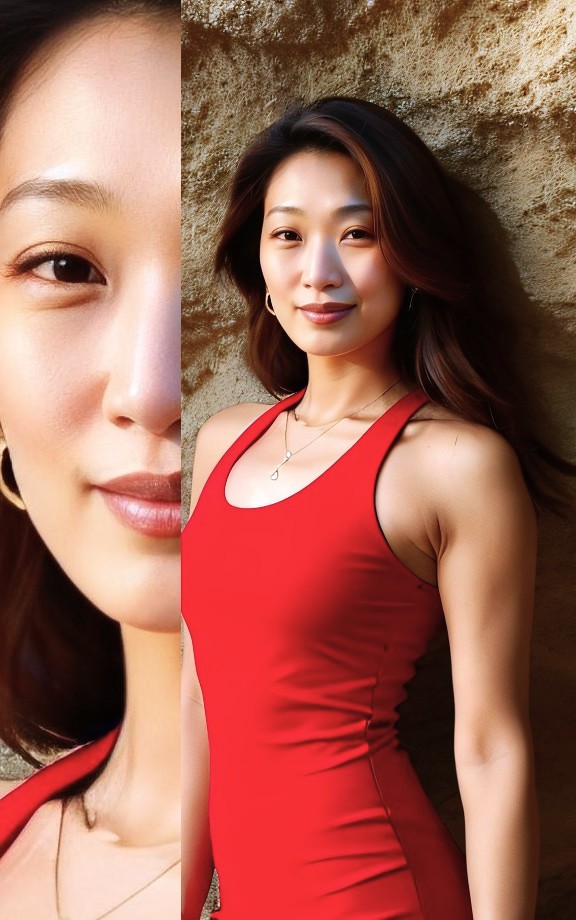 芸術的な画像、美しい「珠乃」さん