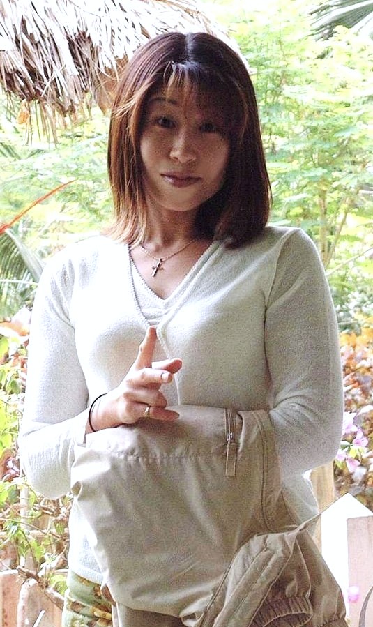 普段着の「美恵子」さん