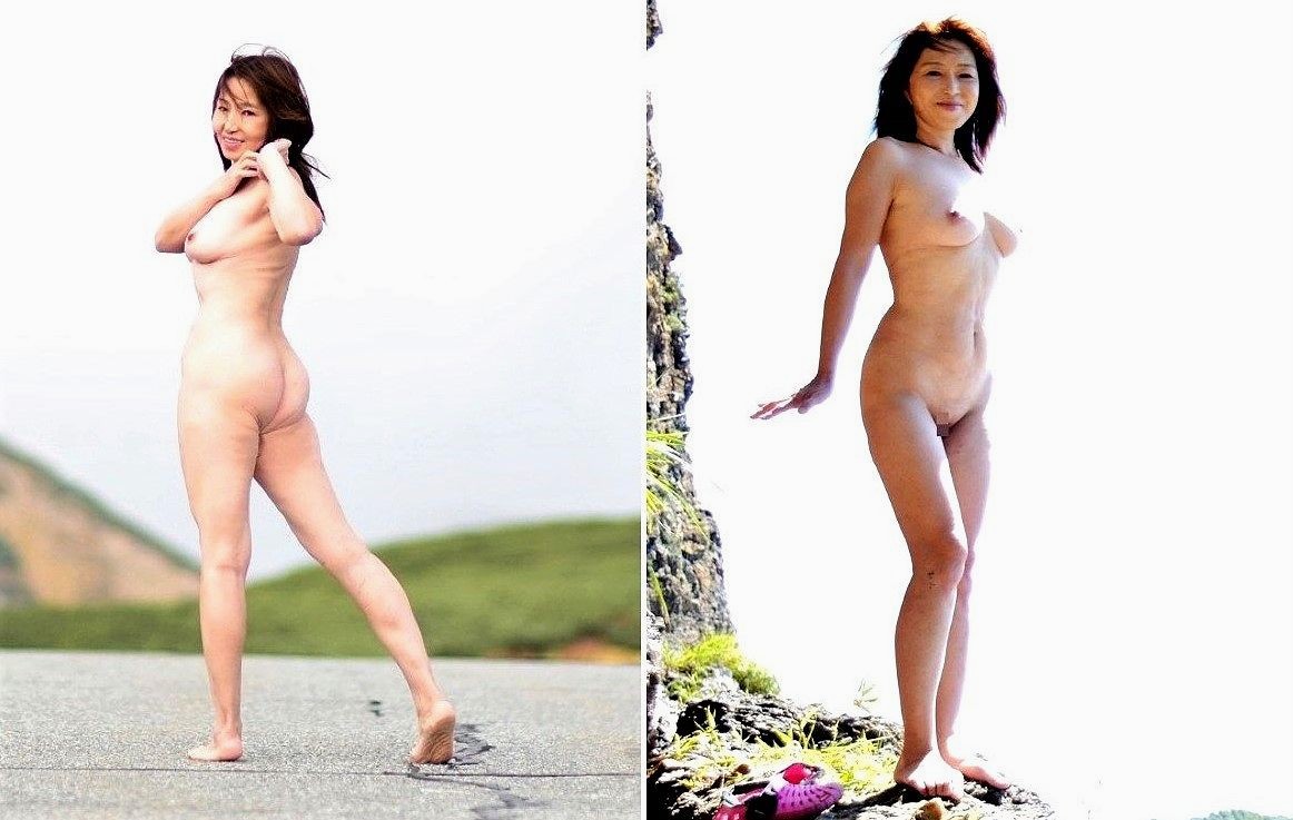 大胆な屋外露出を楽しむ「子午線奥様」。