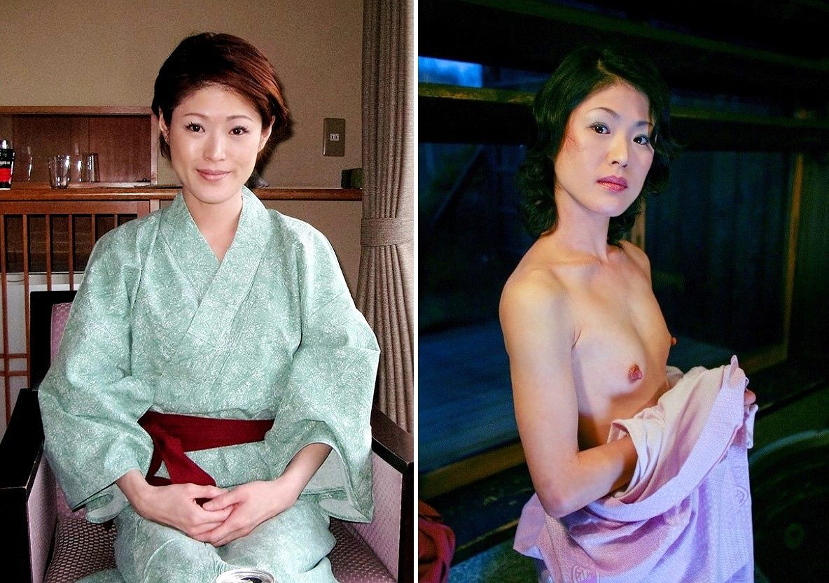 和服姿の「きよら」さん。