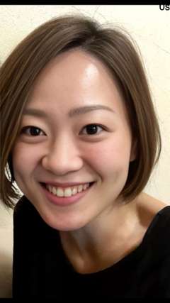 あやさん  笑顔がとても素敵です