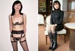 エロ下着姿と着衣の「美咲」さん。