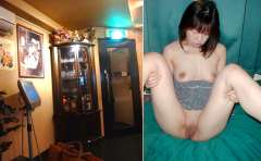 CoCoの店内でＭ字開脚する「恵月」さん