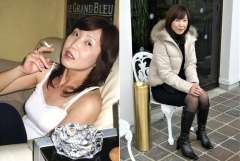 タバコ大好きな「美咲」さん。