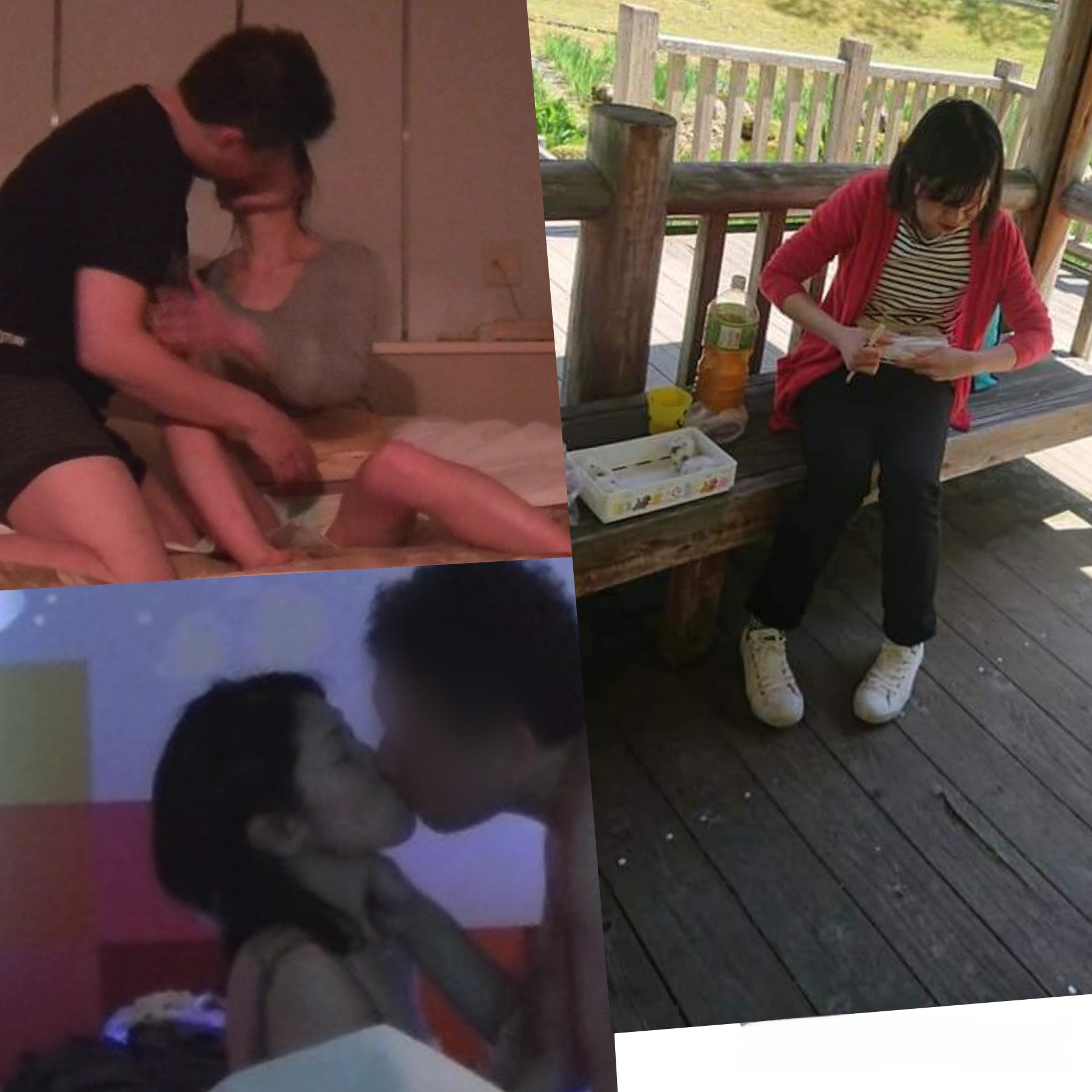 可憐な奥様が、旦那さんに、 何回も中だしされてる動画があるみたい