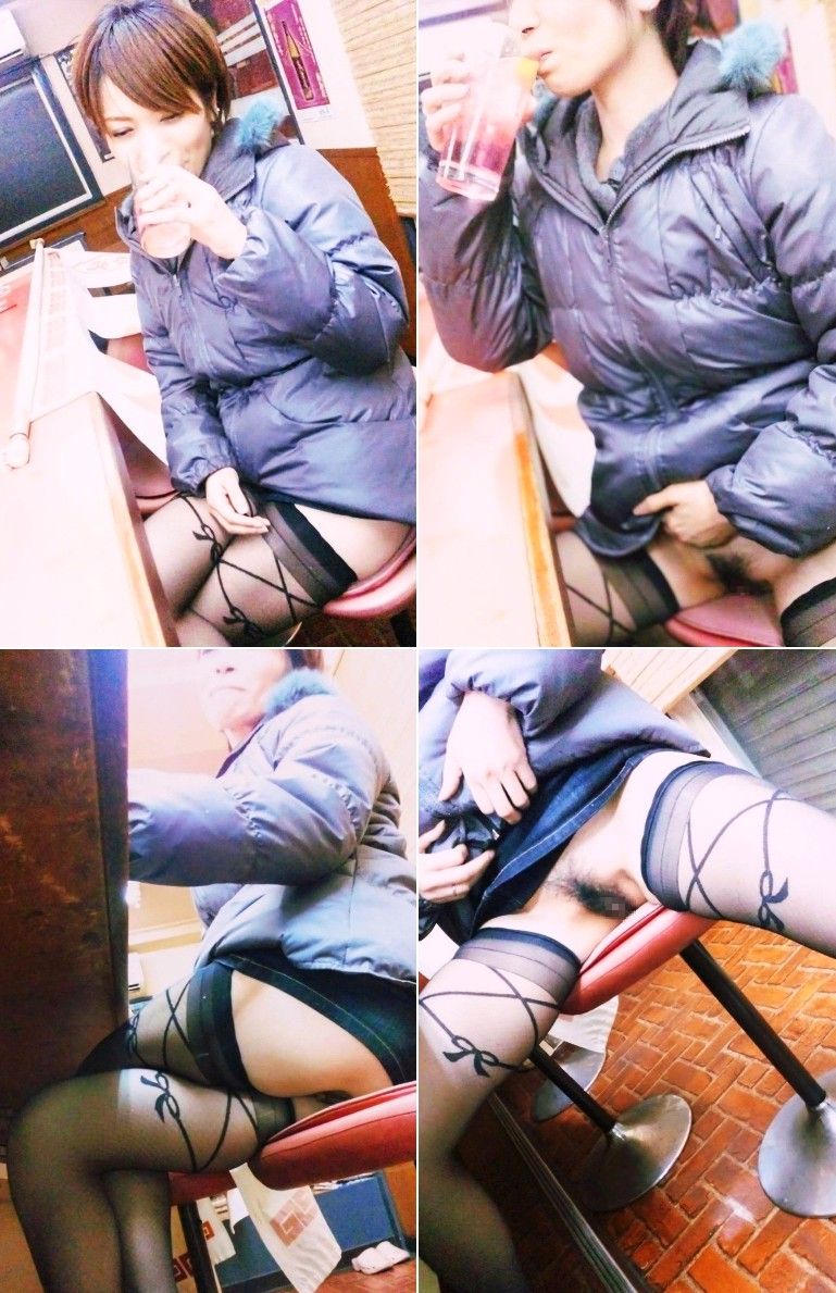 居酒屋で酔っ払う「そら」さん