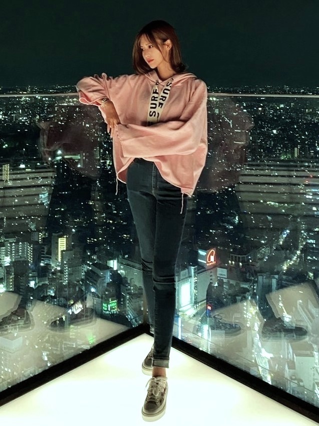 スタイルはモデルさん以上かも