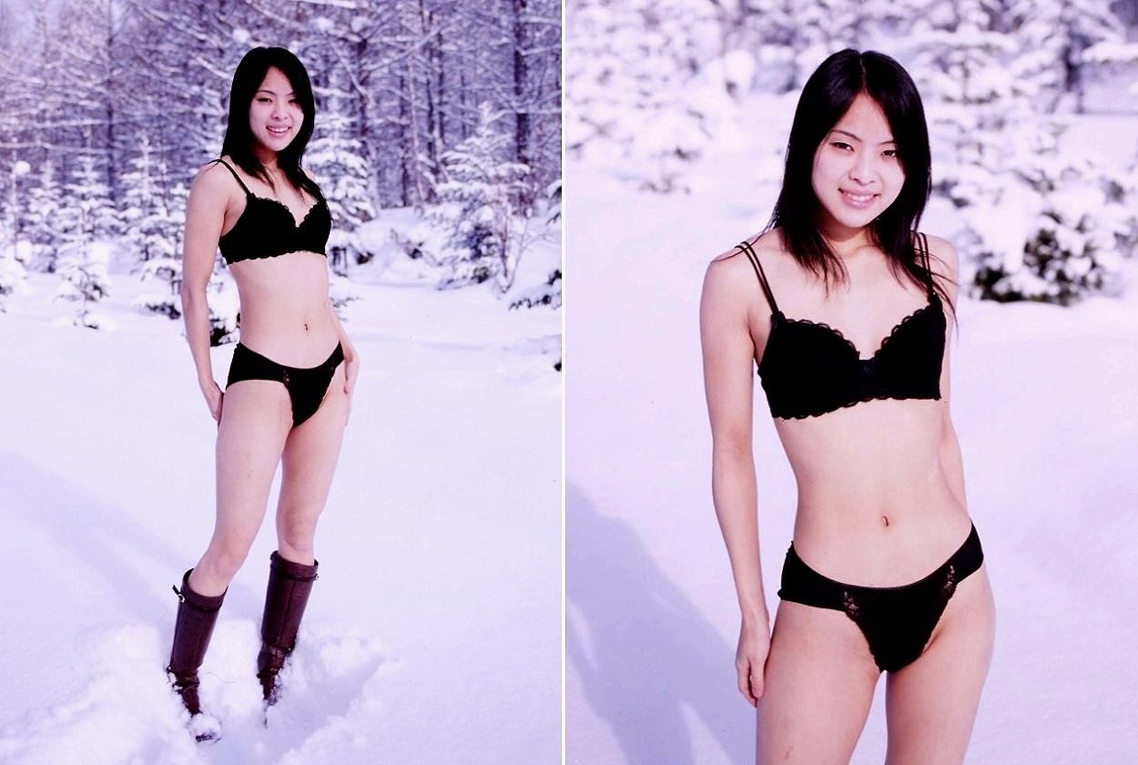 スリムでありながら色っぽいボディ