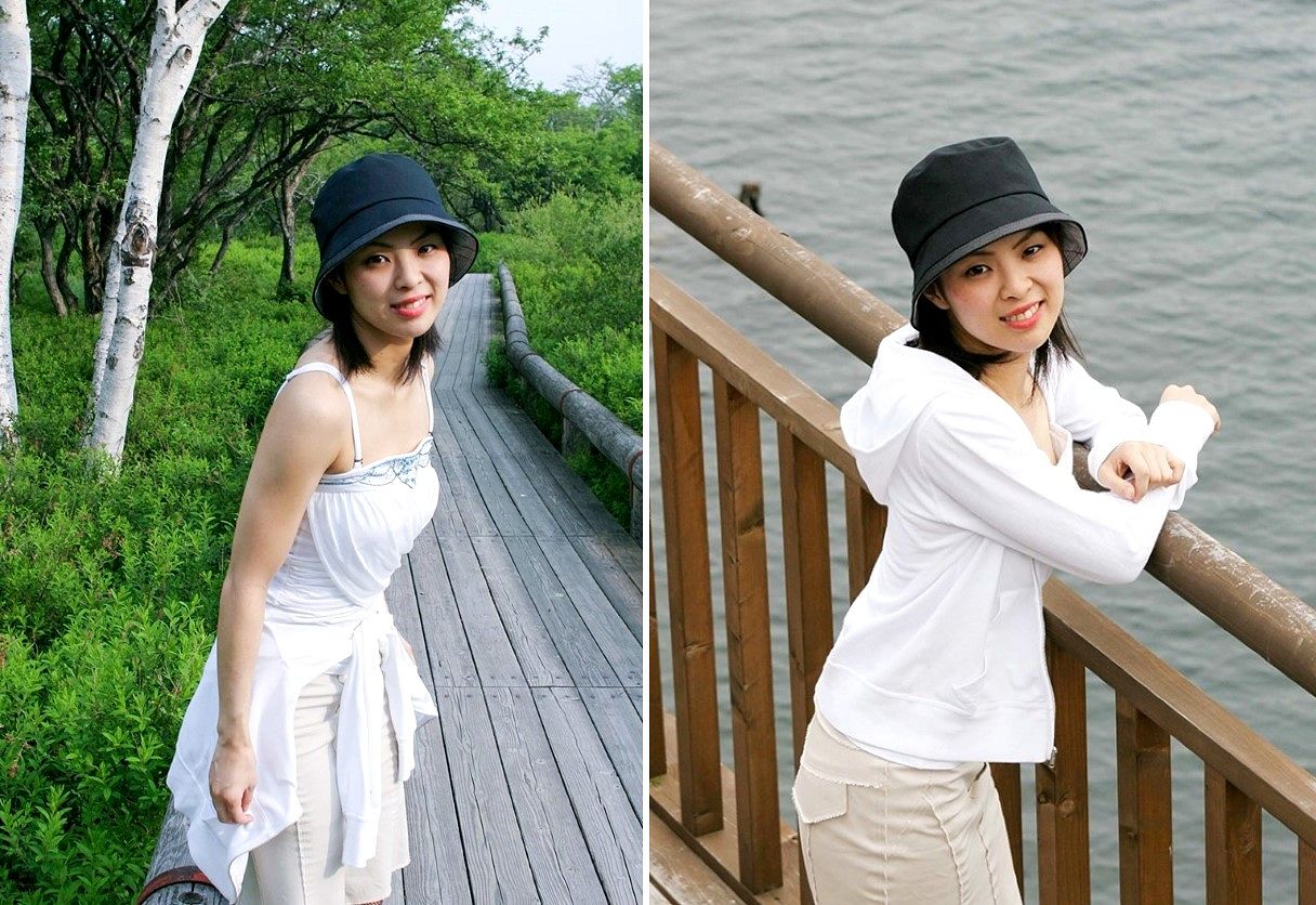 私服姿の「なつき」さん