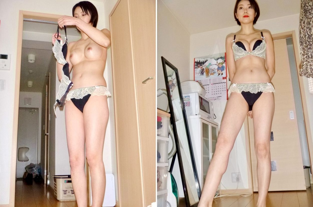 お洒落なブラとショーツのレイコさん