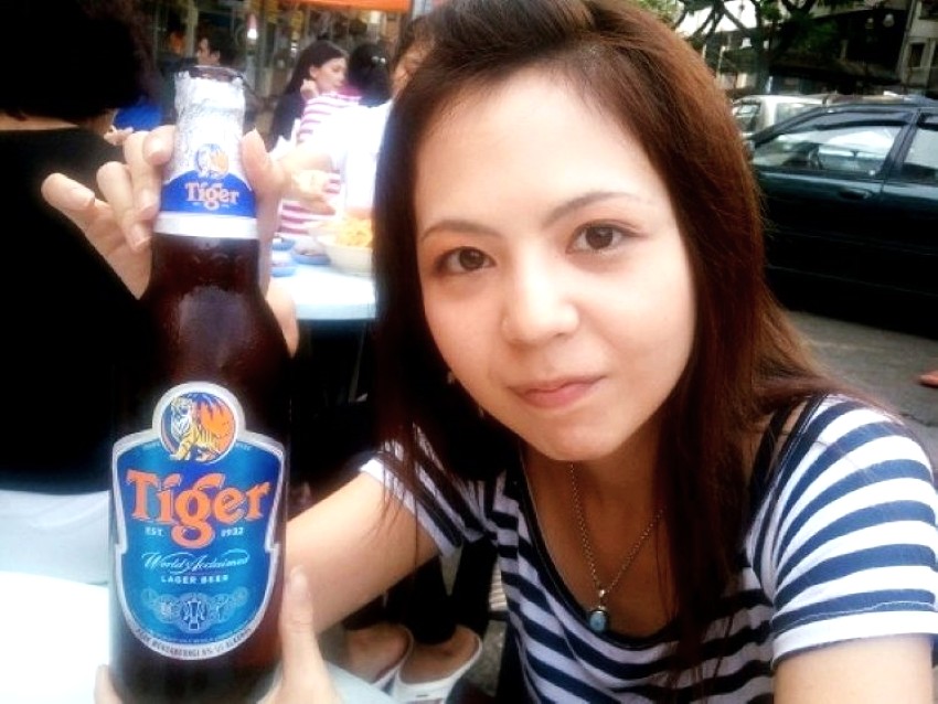 ビールの好きな「京子」さん。