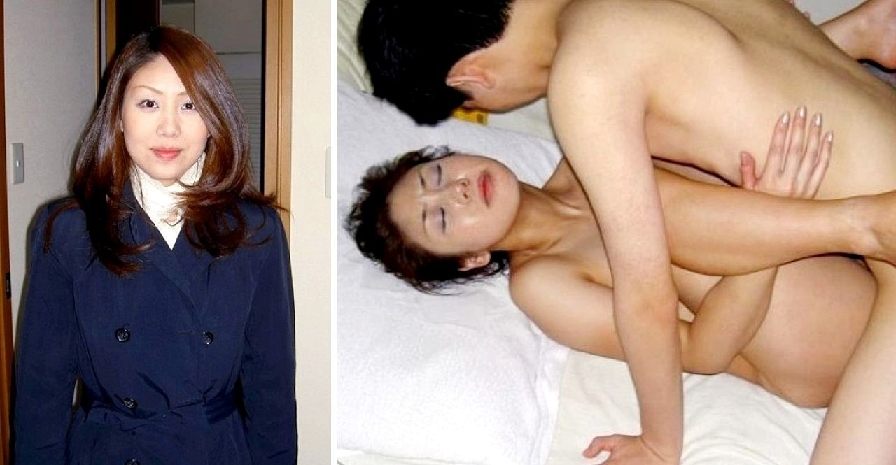 正常位でハメられる「祥子」さん。