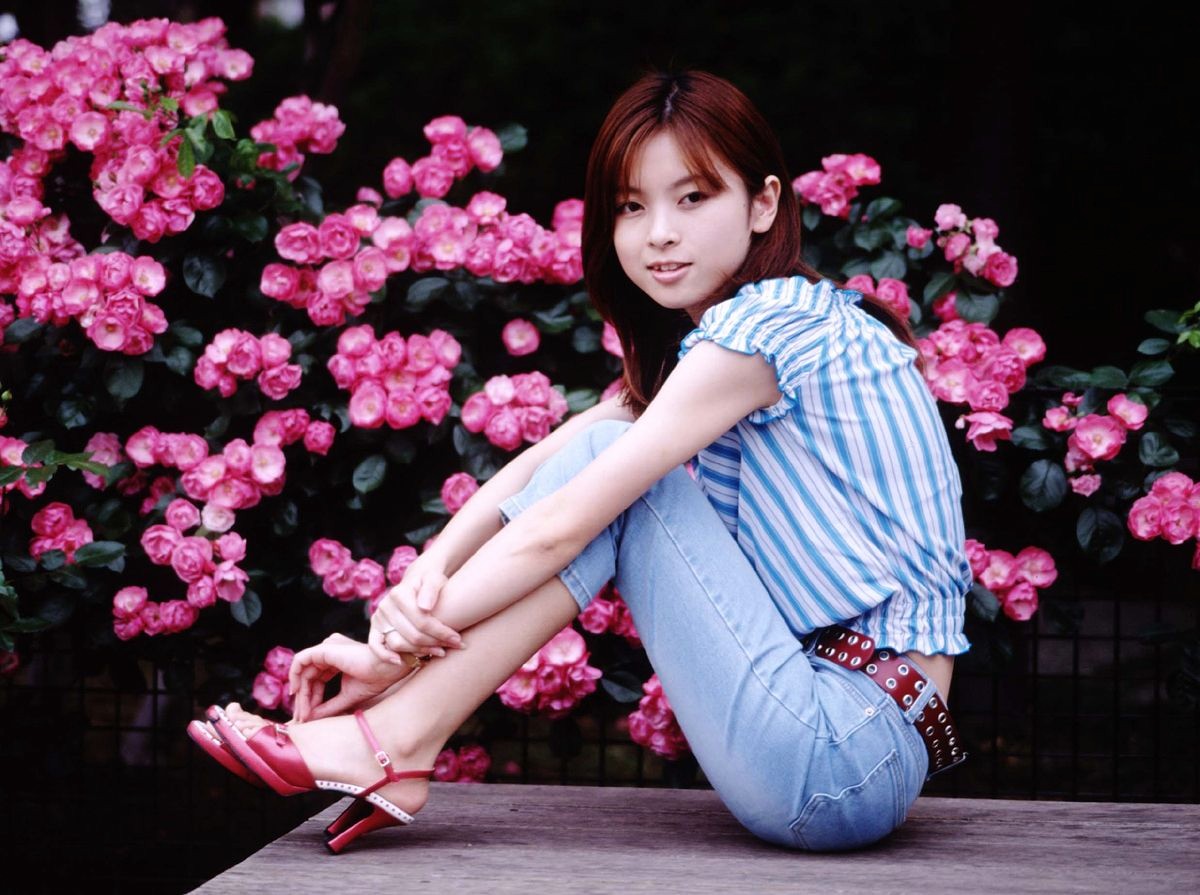 私服姿の「りさ」さん。