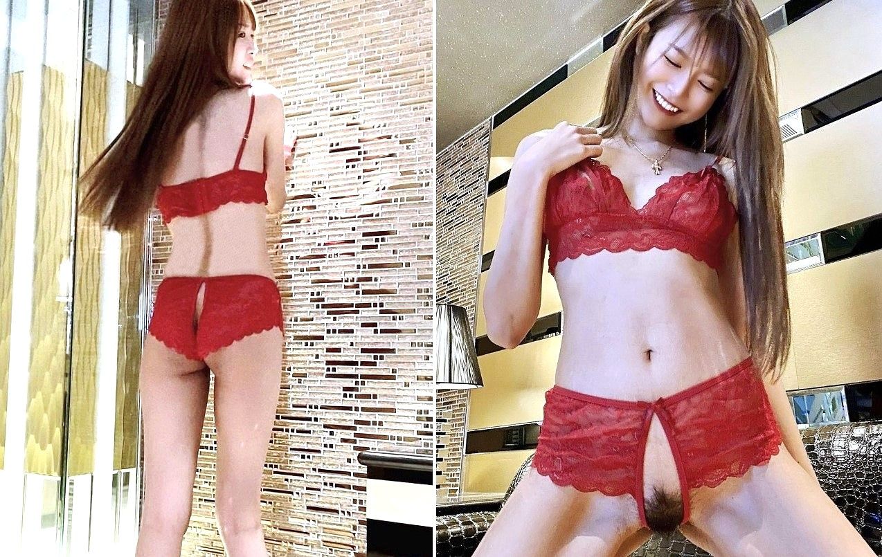 赤いランジェリーのＮＵＲＯさん。