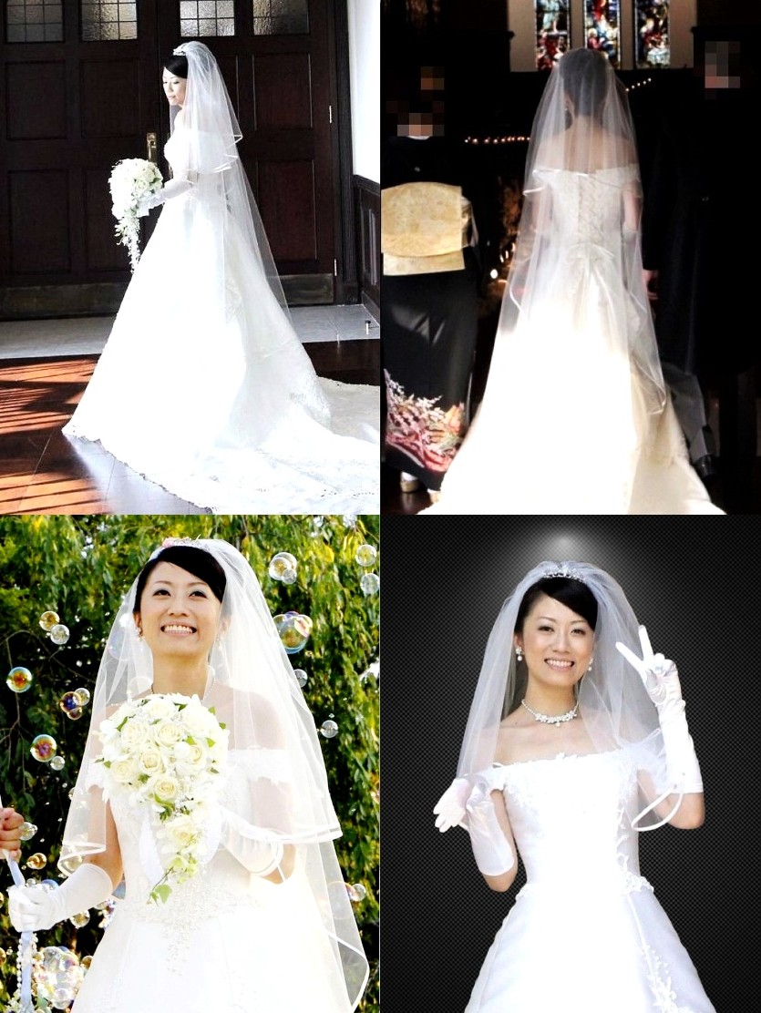 ウエディングドレスの「けいこ」さん。